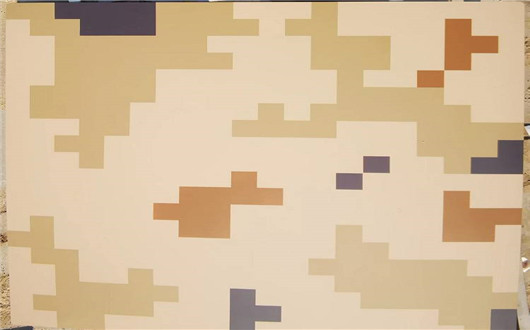 延庆荒漠迷彩漆喷涂